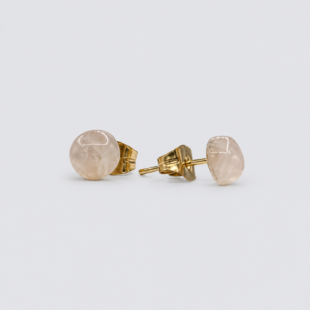 Puce d'Oreille Quartz Rose - Éris 
