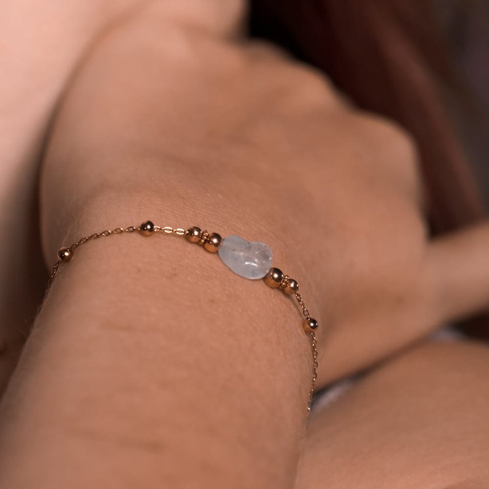 Bracelet Diopside Thalassa Or