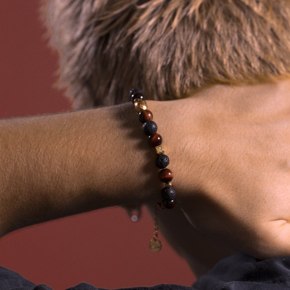 Bracelet Œil de Taureau Chandra Or