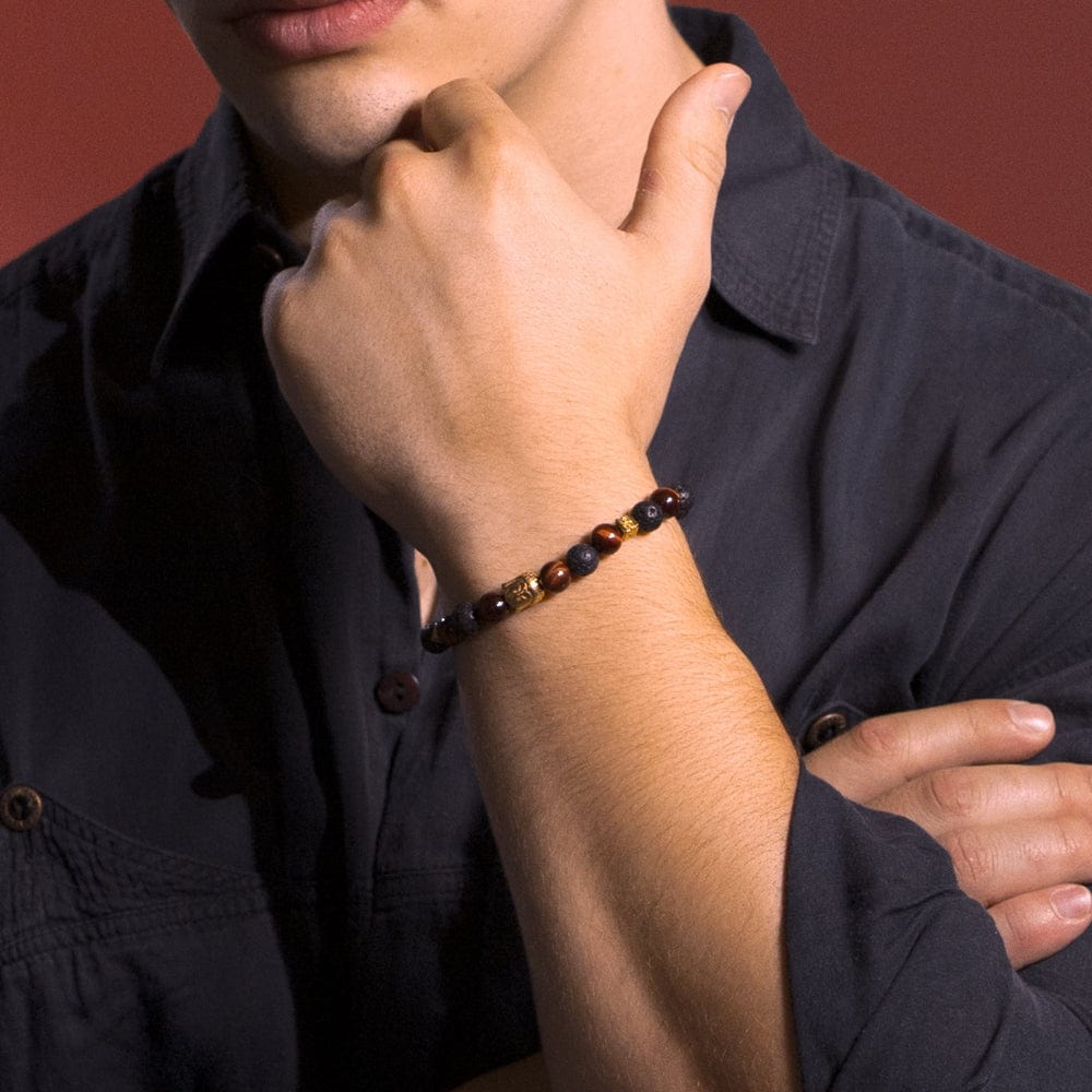 Bracelet Œil de Taureau Chandra or Porter 02