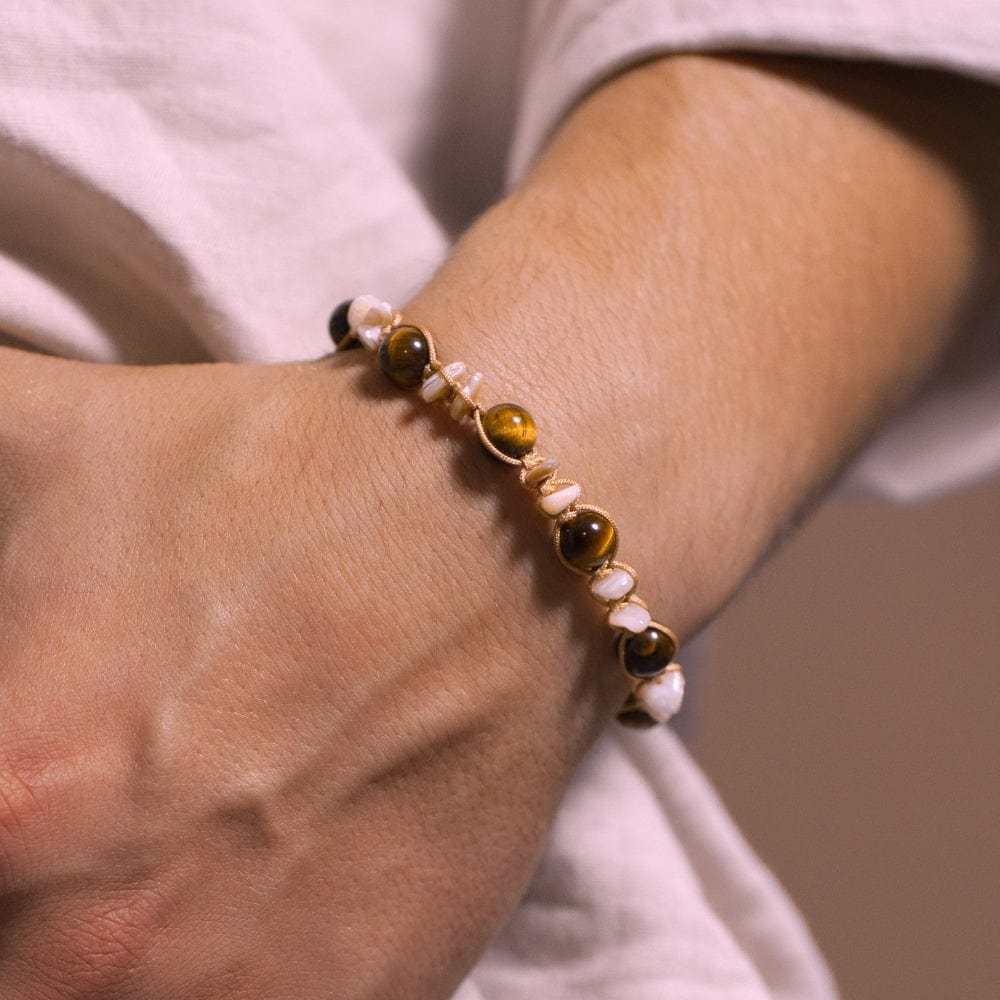 Bracelet Œil de Tigre Néréo