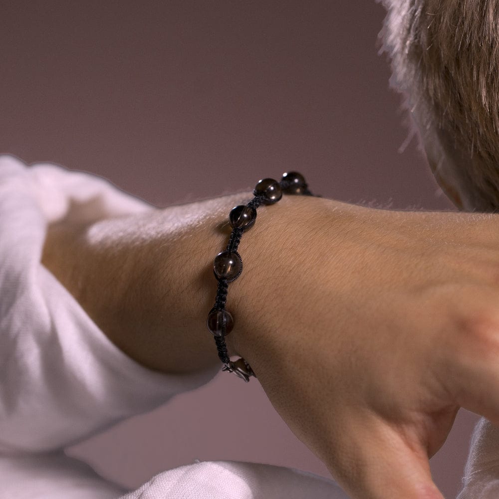 Bracelet Quartz Fumé Nox