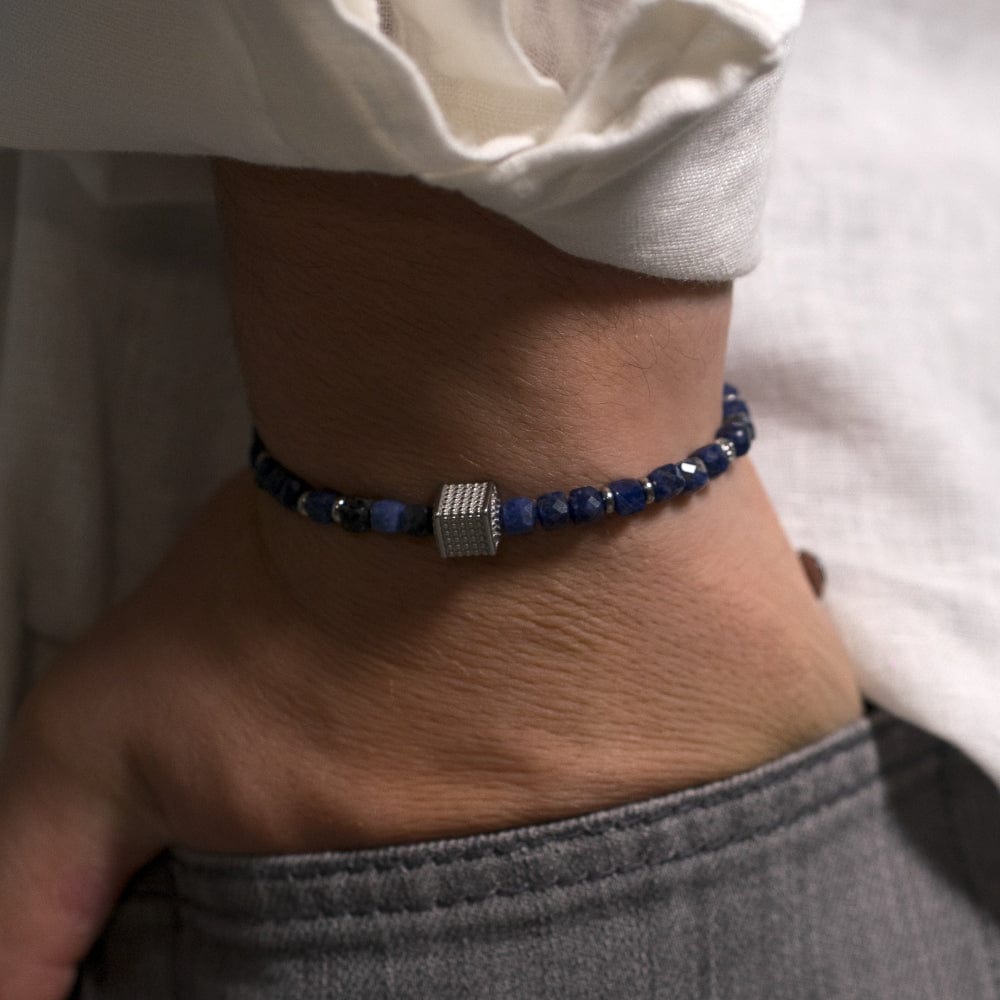 Bracelet Sodalite Orion Argent