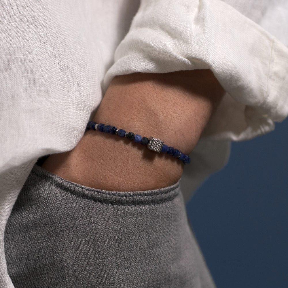 Bracelet Sodalite Orion Argent 02
