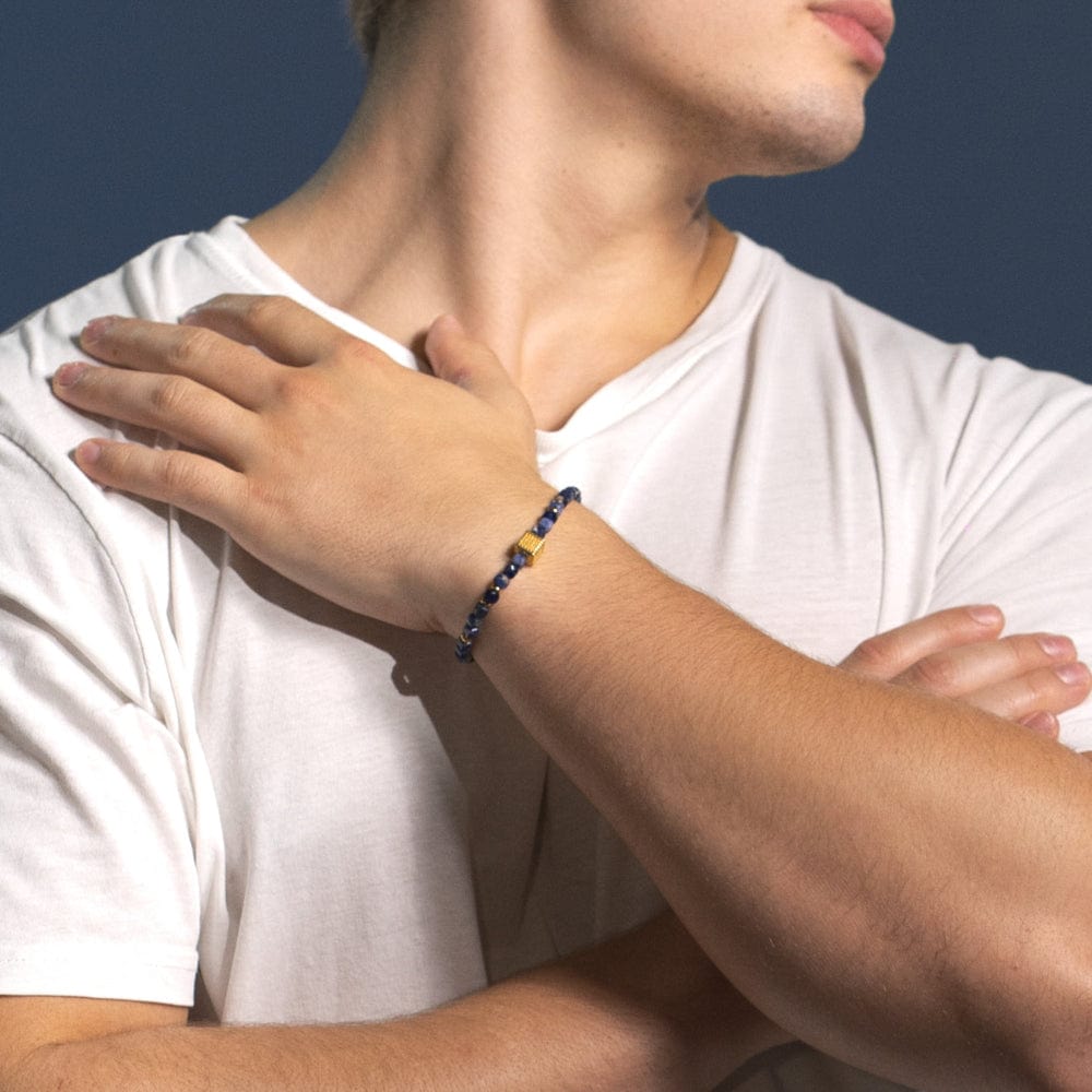 Bracelet Sodalite Orion Or Porter