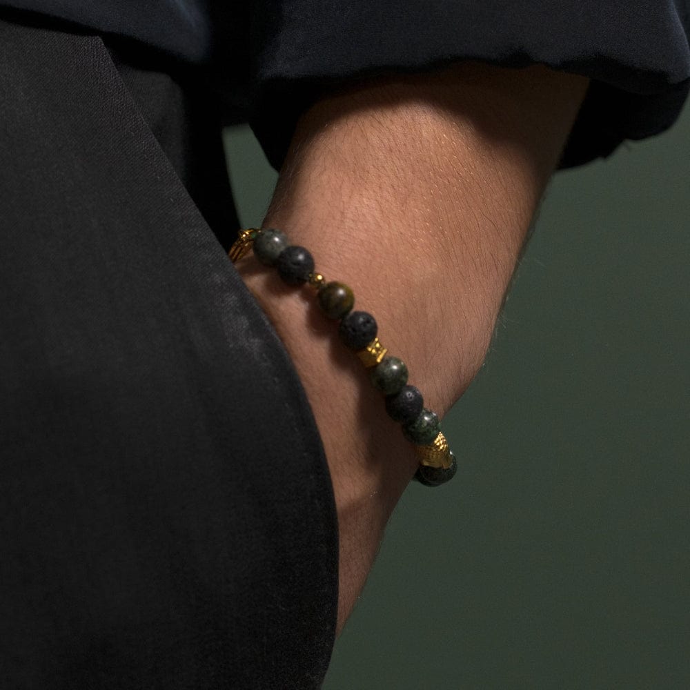 Bracelet Turquoise Africaine Chandra Or