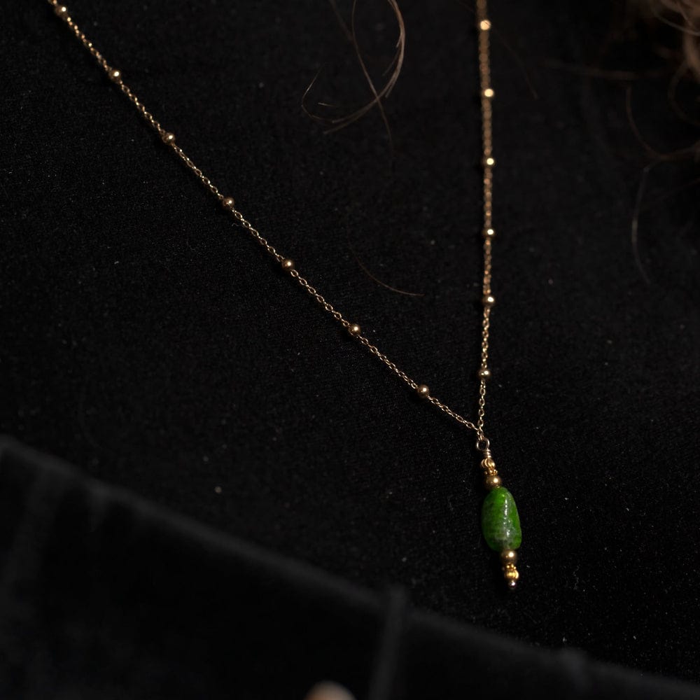 Collier Diopside Or Thalassa