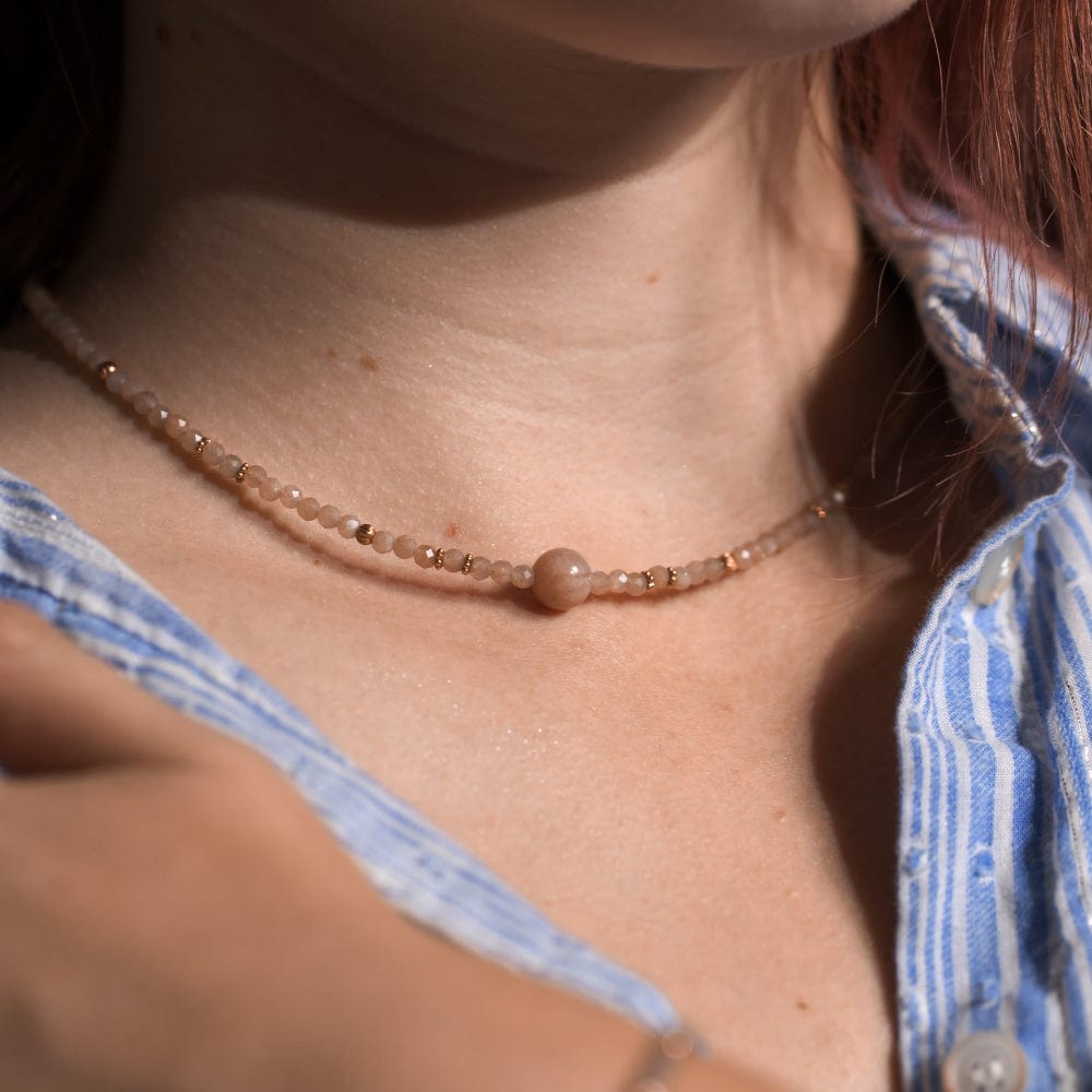 Collier Pierre du Soleil Nadira Or