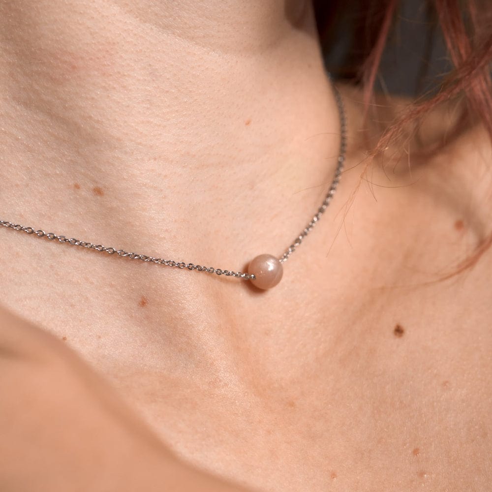 Collier Pierre du Soleil Tara Argent