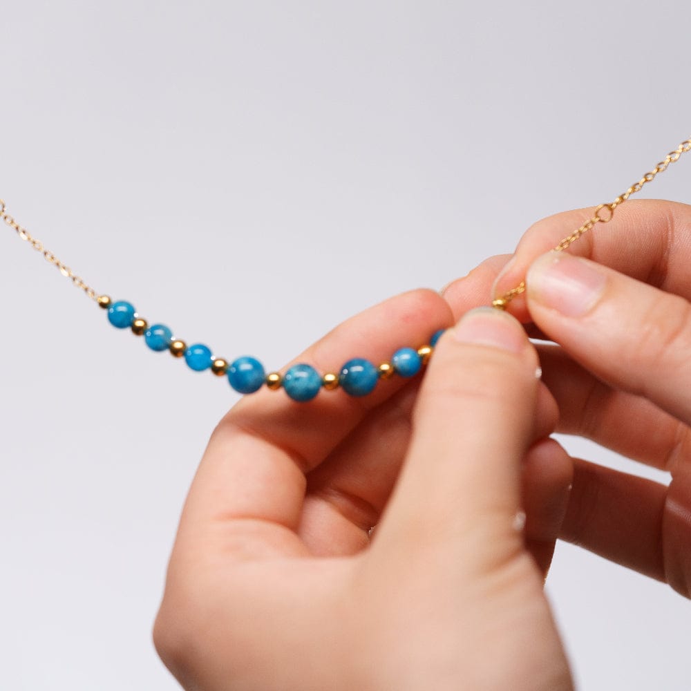 Bracelet Hespéris en Apatite