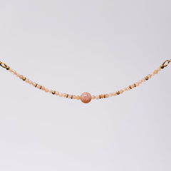 Bracelet Pierre du Soleil Nadira - Acier Inoxydable Or