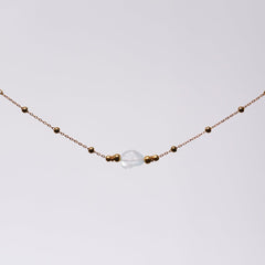 Bracelet Aigue Marine Thalassa - Acier inoxydable Or