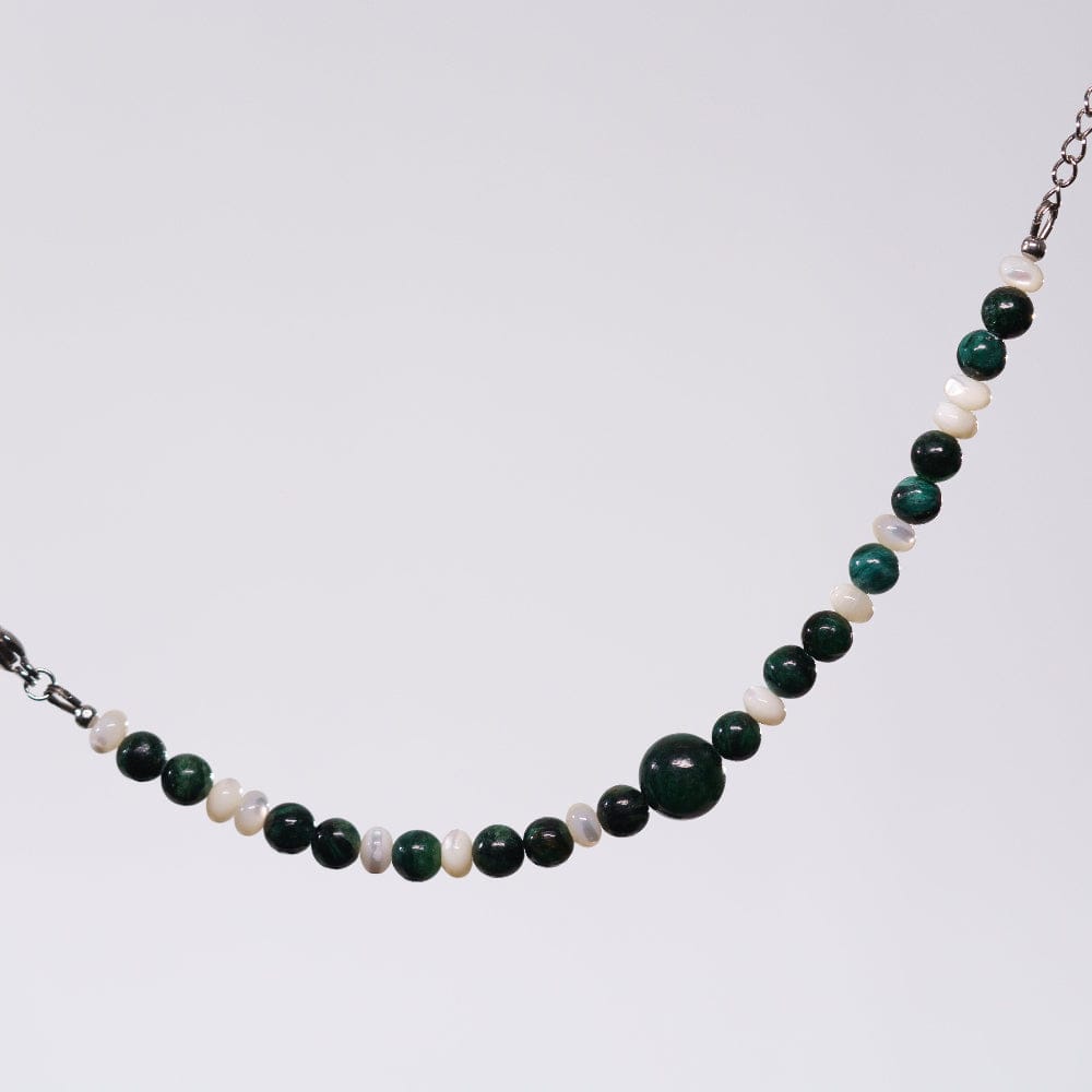Bracelet Émeraude Kymos - Acier Inoxydable Argent
